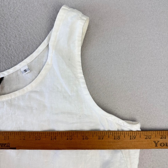 American Vintage White Linen Maxi Skirt and Tank Set - Picture 8 of 12